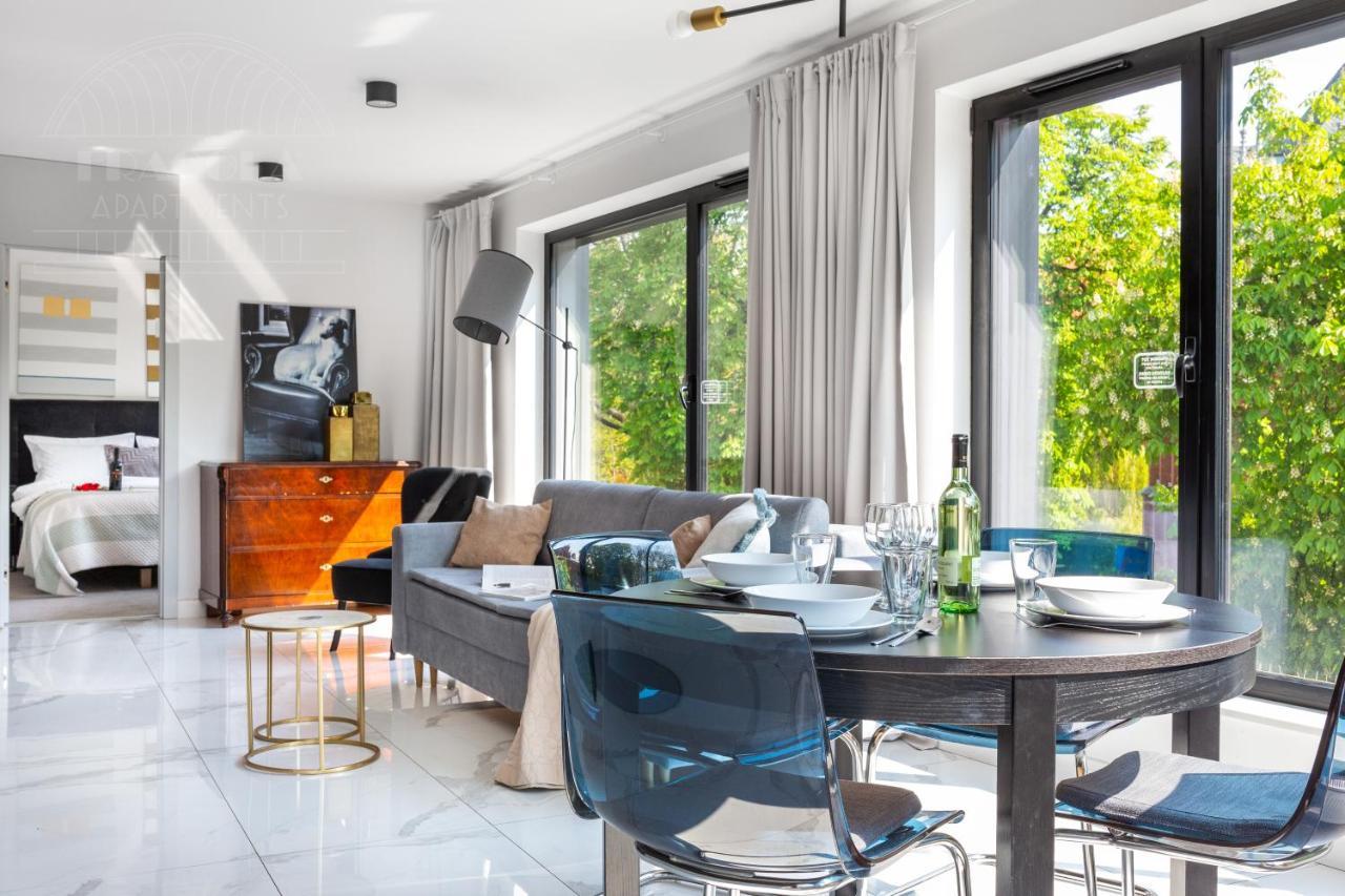 Modern View Of Planty Park Apartman Krakkó Kültér fotó