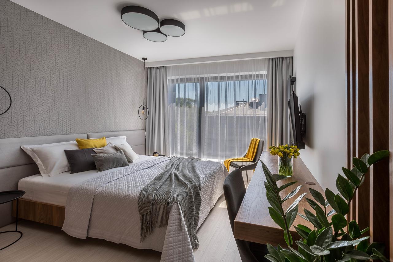 Modern View Of Planty Park Apartman Krakkó Kültér fotó