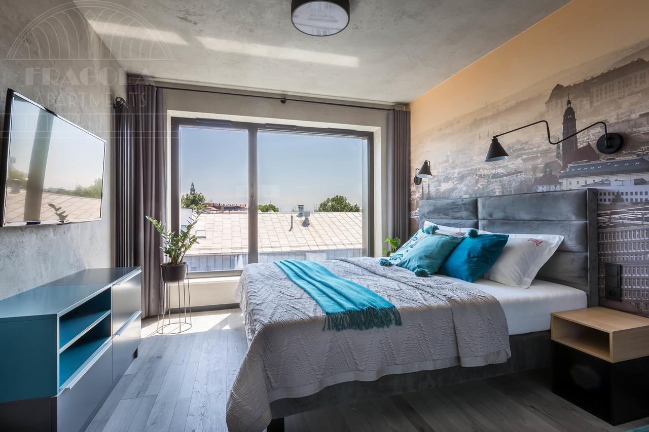 Modern View Of Planty Park Apartman Krakkó Kültér fotó