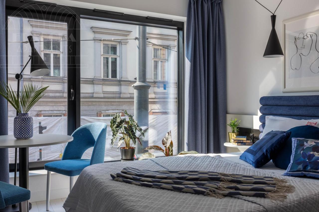Modern View Of Planty Park Apartman Krakkó Kültér fotó