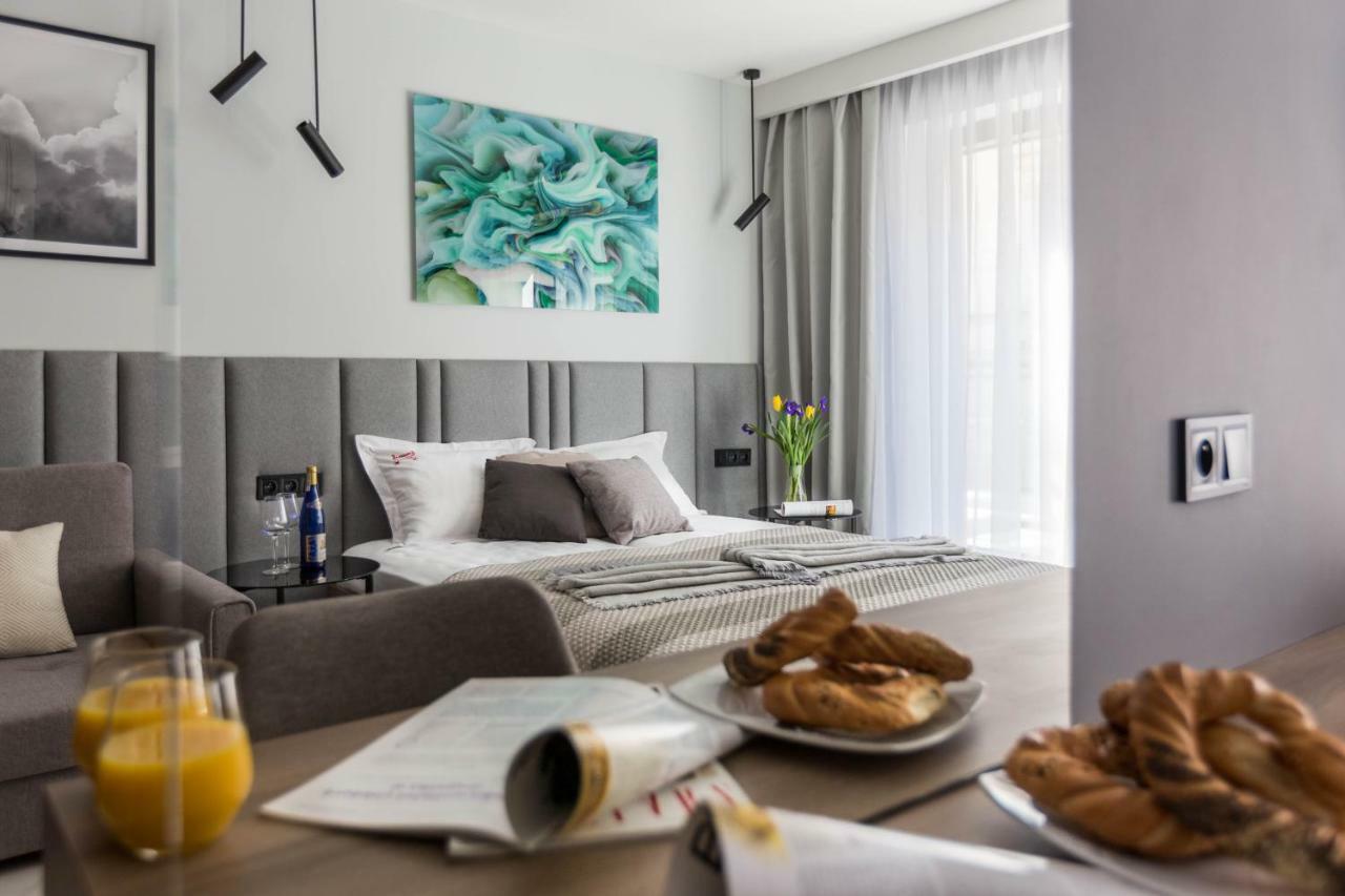 Modern View Of Planty Park Apartman Krakkó Kültér fotó