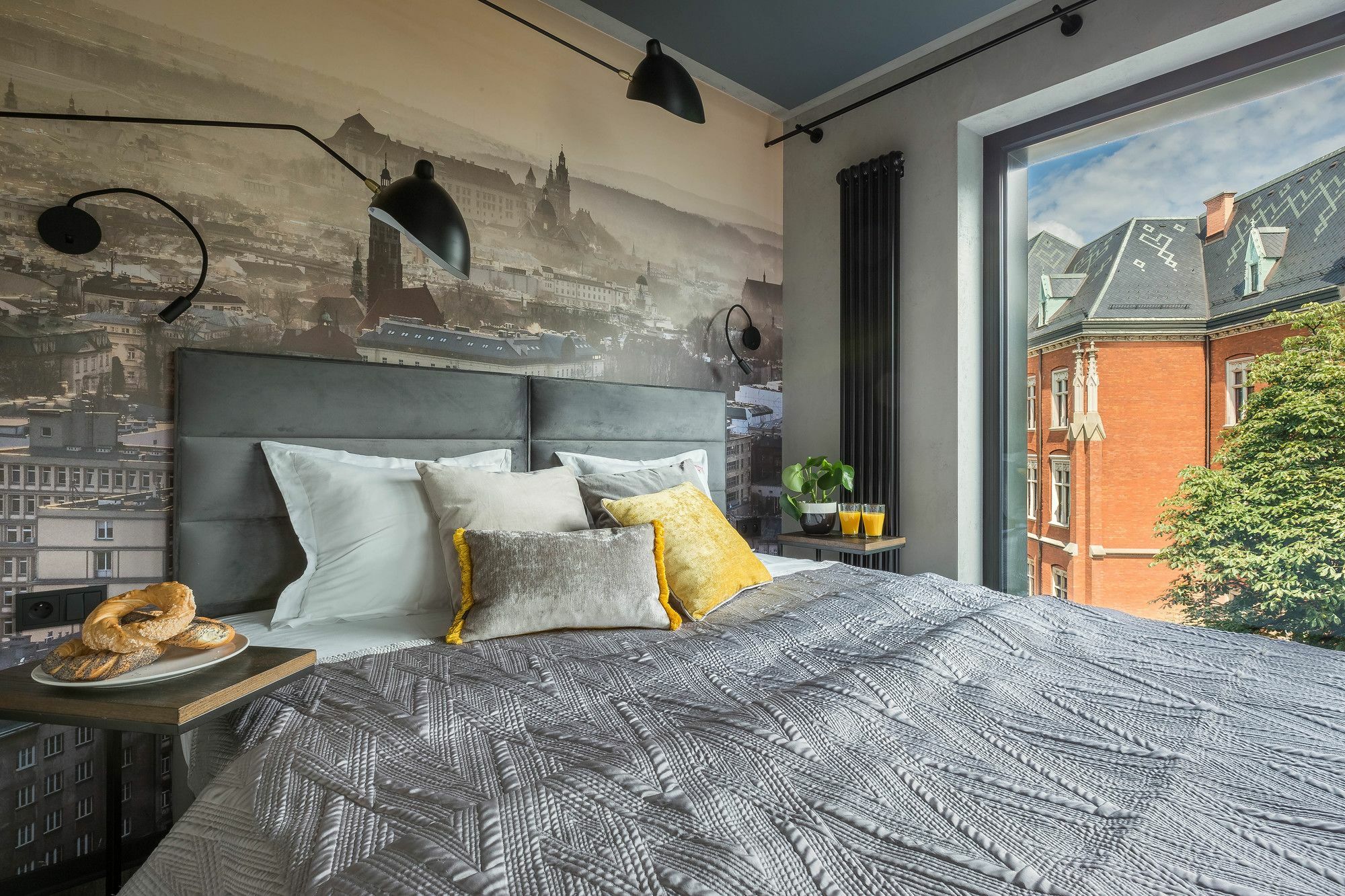 Modern View Of Planty Park Apartman Krakkó Kültér fotó