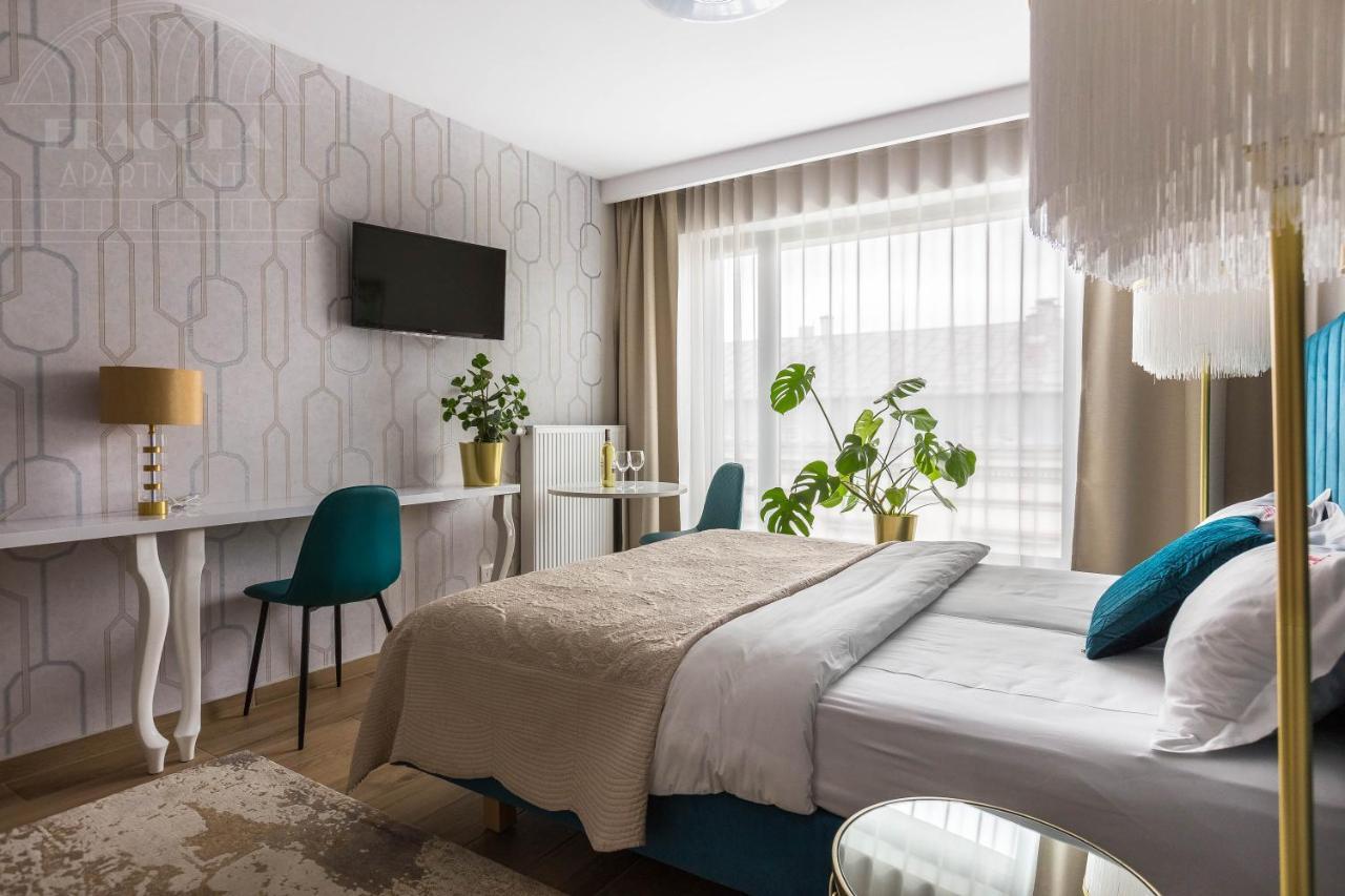 Modern View Of Planty Park Apartman Krakkó Kültér fotó